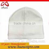 Custom Logo Winter Beanie Hat Womem Chunky Knit Warm 100% Cotton Beanie Cap thumbnail-2