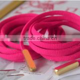 Printed logo metal cord tips/metal lace tips /belt metal tips with metal tipping machine / golden aglet for shoelace