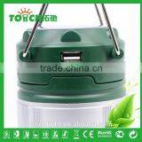 3*AA Battery Solar Rechargeable Camping Light Tent Lamp High Power Lantern Hand Camping Lights for Outdoor thumbnail-5