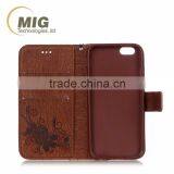 Fasion Designed Diamond Butterfly Wallet Leather Case Cover With Strap, Leather Case With Inside TPU for Iphone 6s/6 Plus thumbnail-3