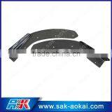 Canard Wing C Style Universal Carbon Fiber Lip Splitter thumbnail-4