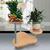 Home decorative beech flower pot stand FS-4343725