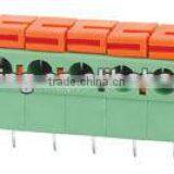 Spring Clamp Terminal Connector Block, Pitch 5.08mm, 7.62mm TB142R thumbnail-1