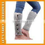 Warm Drop for Leg Warmers 2016 Hot Sale Knee Crawl 100% Cotton Girls Knee Socks PGLG-0003 thumbnail-2