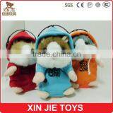 Custom Good Quality Talking Hamster Plush Toy
