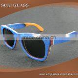 Recycled Skateboard Bamboo Italian Wood Sunglasses thumbnail-1
