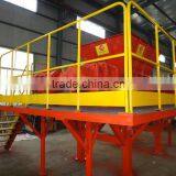 twin shaft scrap metal shredding machine/double two shaft scrap metal shredding machine