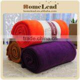 Solid Cheap Wholesale Polar Fleece Lightweight Blankets thumbnail-2