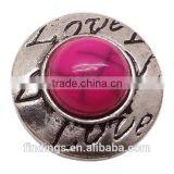 LJ1454 Wholesale Diy Jewelry Zinc Alloy Snap Charm Cheapest