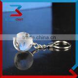 Glass Earth Ball Keyring Crystal Globe Keychain Quality Choice thumbnail-1