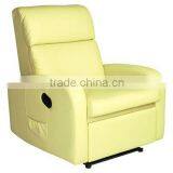 Yellow Leather Recliner Sofa Furniture AL-SF3043 thumbnail-1