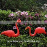 Plastic watermelon red flamingo garden yard and lawn art ornament wedding ceremony decoration with 31" height