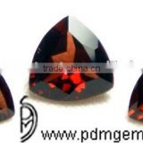 Mozambique Garnet Trillion Cut Faceted Lot For Silver Jewelry From Wholesaler