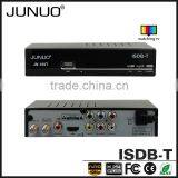 JUNUO China Manufacture OEM New Full hd Mpeg4 H.264 Mstar Digital tv Receiver Isdb-t Chile thumbnail-1