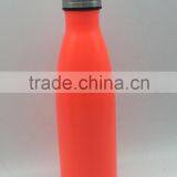 500ml Stainless Steel Bottle/orange Painting Insulated Bottle/ Vacuum Water Drinking Bottle thumbnail-1