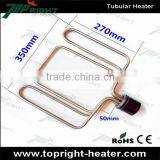 Custom 3kw High Resistance Stainless Custom-built Electric Steamer Flange Tubular Heater