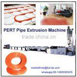 Plastic Pipe Extrusion Machine for PERT Heating Pipe 35m/min