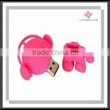 Lovely Pink Usb Flash Drive Cover Anti Dust thumbnail-1