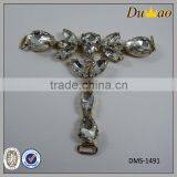 Rhinestone Lady High Heel Sandal Chain Shoe Ornaments thumbnail-1