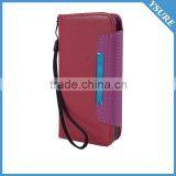 Pink 2 In 1 Magnetic Detached Leather Case For Wiko Getaway thumbnail-1