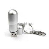 8GB Aluminum CAPSULE USB 2.0 Flash Pen Drive Memory Stick Water Weather Proof ,usb Flash Drives Bulk Cheap thumbnail-1