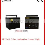 Manufacturer 8W Full Color Animation Laser Light