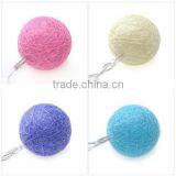 Christmas Decoration Multicolor Battery Cotton Ball String Light thumbnail-4