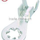 Automotive Bright Tin Plating Car Plug Connector Ring Lug Brass Terminal FH-6-15