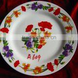 Cheap Ceramic Dinner Plates , Flat White Porcelain Cake Plate , Make Your Own Design Dinner Plates thumbnail-3