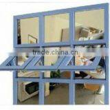 Powder Coated Gray Color Top Hung Window thumbnail-1