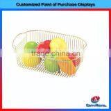 2016 Nice Design High Quality Metal Wire Fruit Basket thumbnail-1