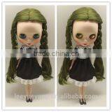 New Style Braid Wavy Olive Green Neo Blythe Doll Wigs thumbnail-1