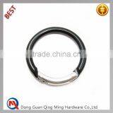 38mm Round Metal Snap Hook And Carabiner For Keychain