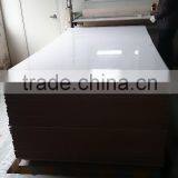 High Gloss White Color Pvc Mdf Board for Kitchen Cabinet Door thumbnail-2