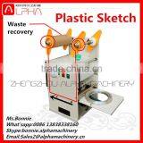 Hot Sales Semi-automatic Plastic Cup Sealing Machine for Plastic Cup / Bowl / Paper Cup thumbnail-5