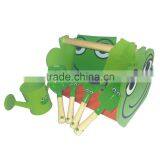 Children Garden Tools Set With Wooden Handle thumbnail-1