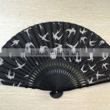 High Quality 100% Real Chinese Silk Fan With Customized Design thumbnail-2