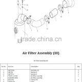 Supply Jinma Tractor Spare Parts & Air Filter Air Cleaner thumbnail-1