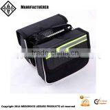 Mountain Bike Saddle Bicycle Front Tube Bag Pouch Cycling Frame Pannier 2 Sides Pack thumbnail-3