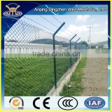 6 foot Height Galvanized and PVC coated Chain Link Fence