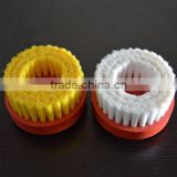 2017 white color round shape wheel carbon brush for drill