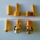 Brass Hydraulic Hose Fitting , Union PU Tbe Fitting thumbnail-5