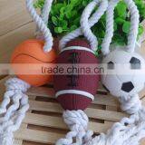 Pet Traning Throw Toy Ball Football Toy thumbnail-1