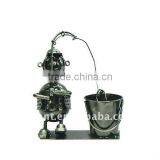 Decorative Iron Mesh Brush Pot ZPXW-7135 thumbnail-1