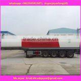 Saudi Arabia Aluminium Alloy Tank Semi-trailer Oil Tank Semi Trailer Fuel Tanker Semi Trailer thumbnail-1