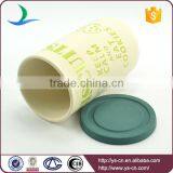 Wholesale Ceramic Modern Long Round Canister, Giant Canisrer thumbnail-3
