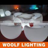 Modern Hotel Nightclub Bar Illuminated LED Sofa thumbnail-2