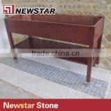 Newstar Colorful Hotel Bathroom Corner Vanity Base Cabinet thumbnail-6