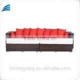 4 pc Outdoor Patio PE Rattan Sofa Cum Bed&price of Sofa Cum Bed thumbnail-3