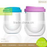 High End Wide Mouth Borosilicate Glass Glass Milk Tea Cups thumbnail-4